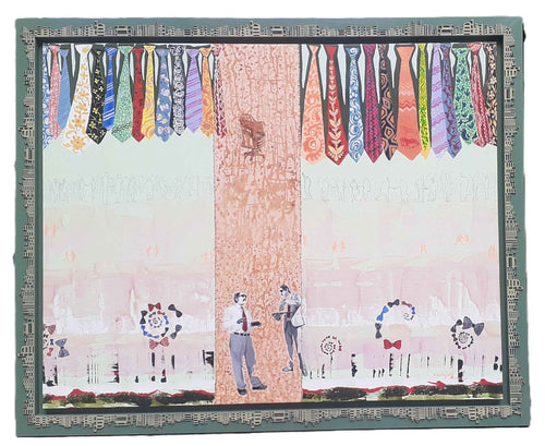 Big Deal — Mixed-Media Painting by Nitasha Jaini