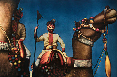 Rajput on camel