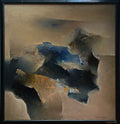 Landscape Abstract -2 — Oil Painting by Devendra Thiyam