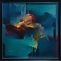 Landscape Abstract -11 — Oil Painting by Devendra Thiyam