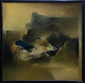 Landscape Abstract -16 — Oil Painting by Devendra Thiyam