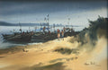 Untitled by Tapas Kanti Mitra -2 — Watercolour Painting by Tapas Kanti Mitra
