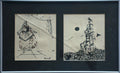 Untitled by Avijit Dutta -1 — Pen and Ink Drawing by Avijit Dutta