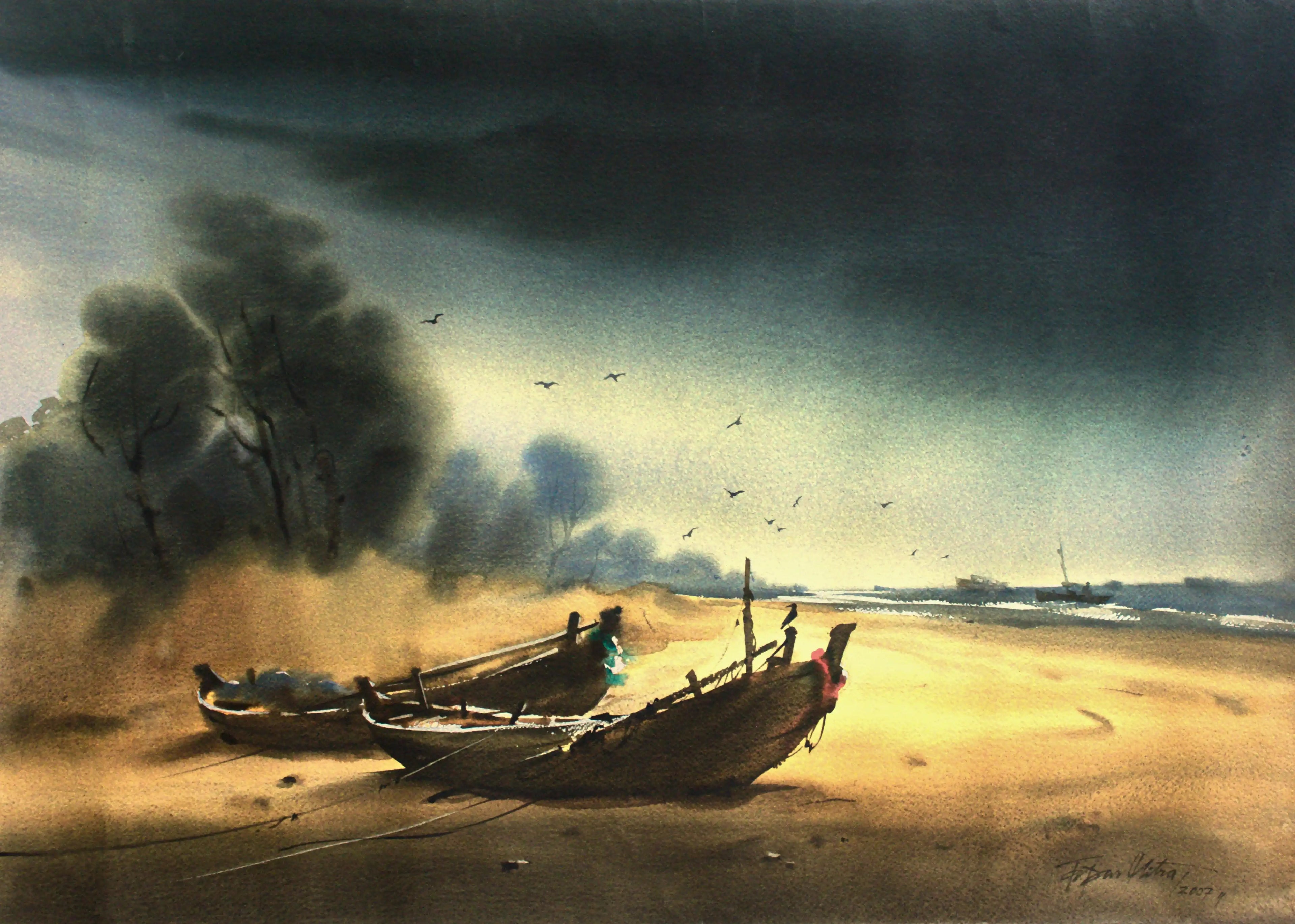 Untitled by Tapas Kanti Mitra - 3