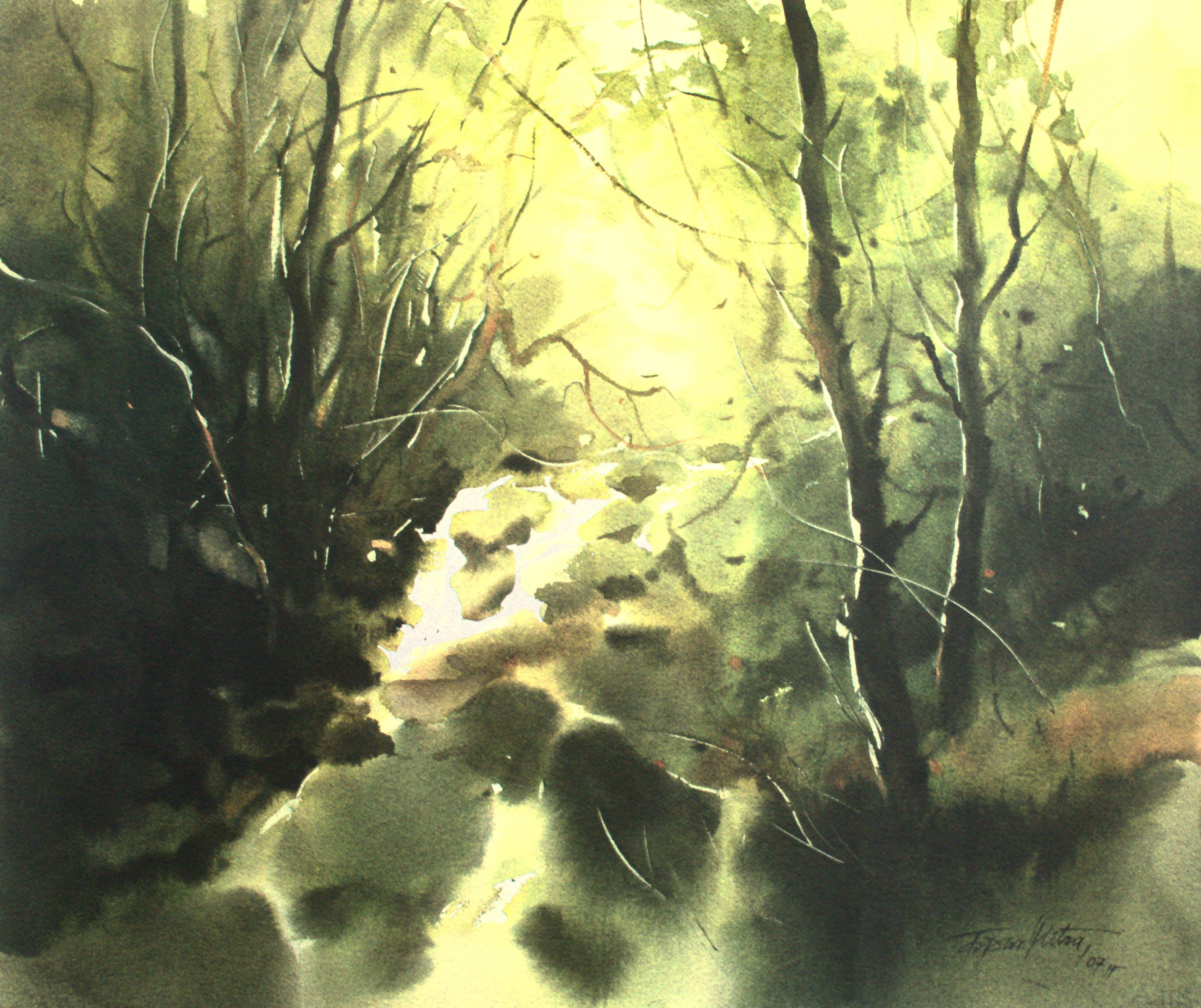 Untitled by Tapas Kanti Mitra - 7