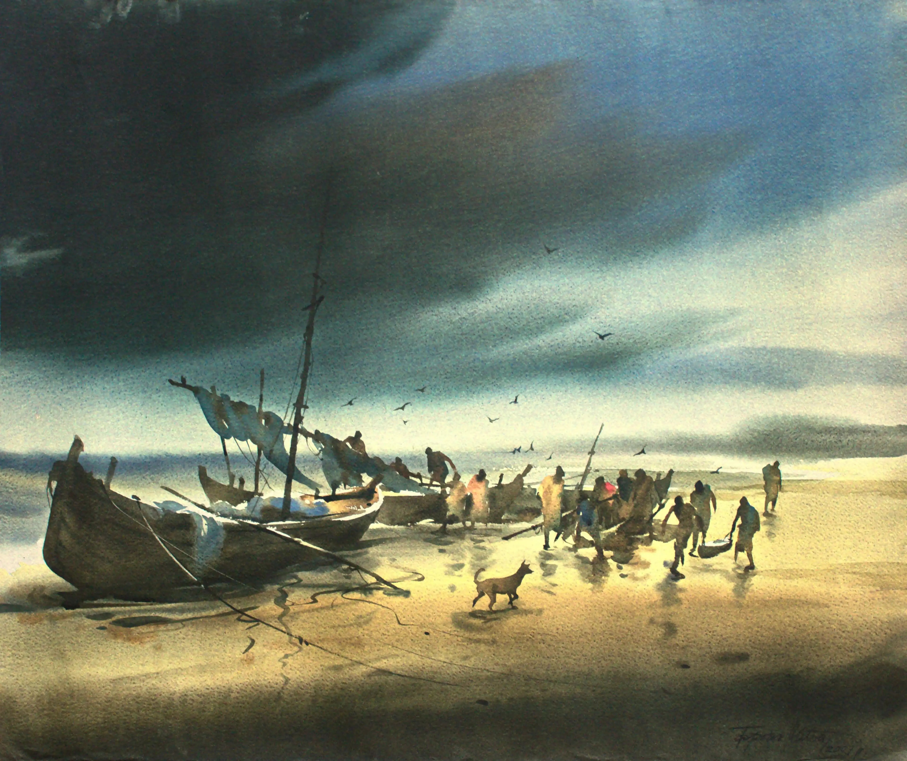 Untitled by Tapas Kanti Mitra - 8