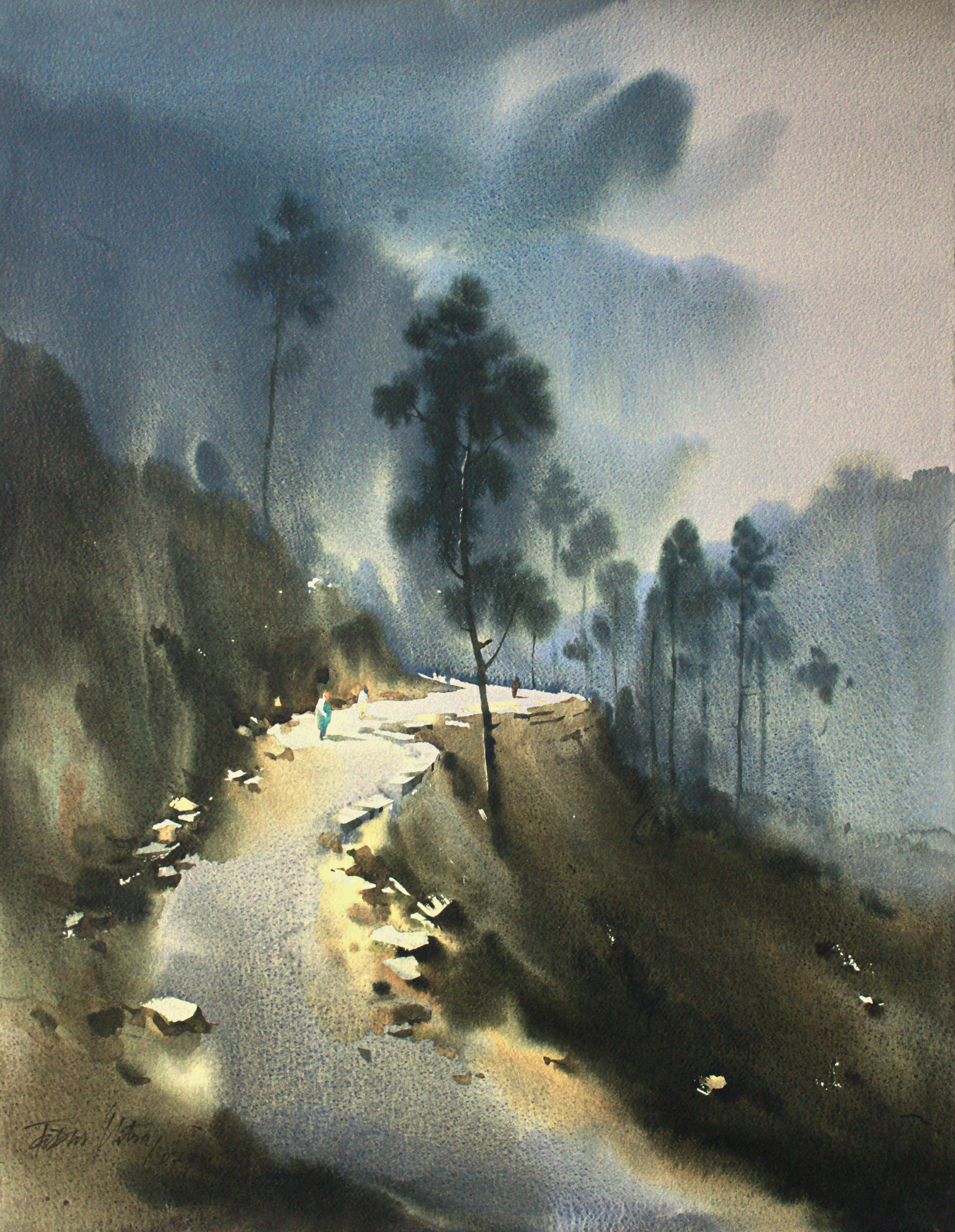 Untitled by Tapas Kanti Mitra - 9