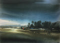 Untitled by Tapas Kanti Mitra -19 — Watercolour Painting by Tapas Kanti Mitra