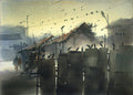 Kolkata -4 — Watercolour Painting by Tapas Kanti Mitra