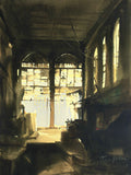 Hogg Market/Kolkata -1 — Watercolour Painting by Tapas Kanti Mitra