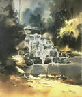 Shillong -11 — Watercolour Painting by Tapas Kanti Mitra