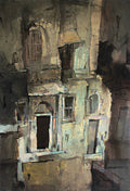 Untitled by Tapas Ghosal -5 — Oil Painting by Tapas Ghosal