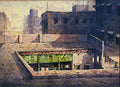 Open Floor — Watercolour Painting by Sudipta Karmakar