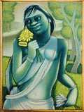 Untitled by Dilip Guchait — Oil Painting by Dilip Guchait