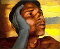 Search — Oil Painting by Kamal Mitra