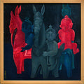 Untitled by Satyajit Ray -1 — Oil Painting by Satyajit Ray