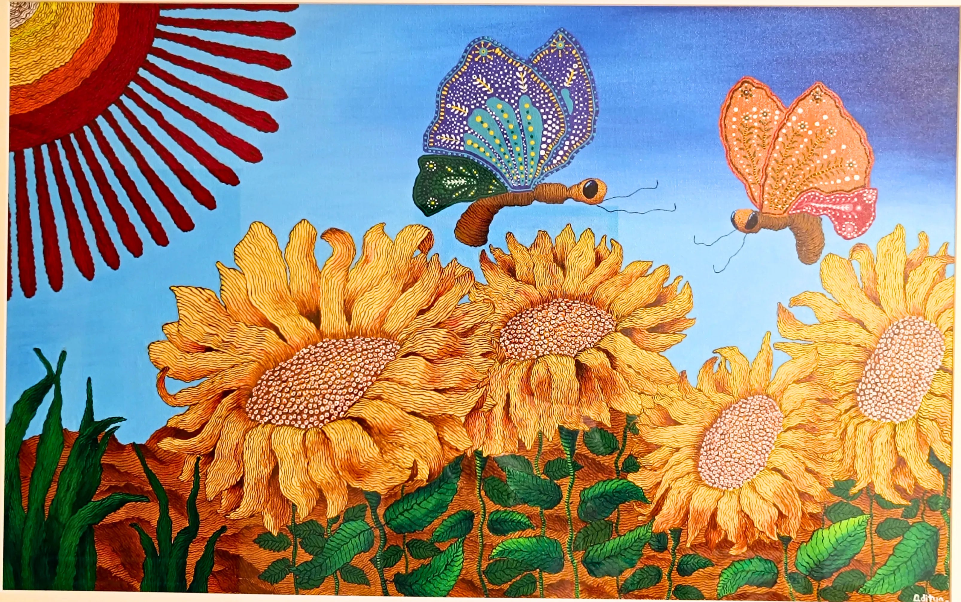 Sunflower farm