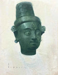 Untitled 3 — Tempera Painting by Sourav Shee